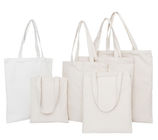 Reusable Canvas Shopping Tote Bag Custom Logo / Size / Color Acceptable