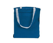 Large Capacity Canvas Tote Bag , Reusable Cloth Grocery Bags With Handles