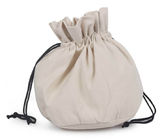 Personalized Drawstring Bags Recyclable Canvas Cotton Material Made