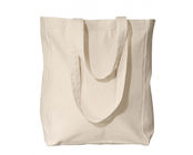 6oz Lightweight Canvas Cotton Shopping Bags , Womens Cloth Tote Bags