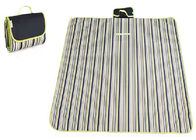 Striped / Plaid Beach Picnic Mat Soft Breathable For Family Party
