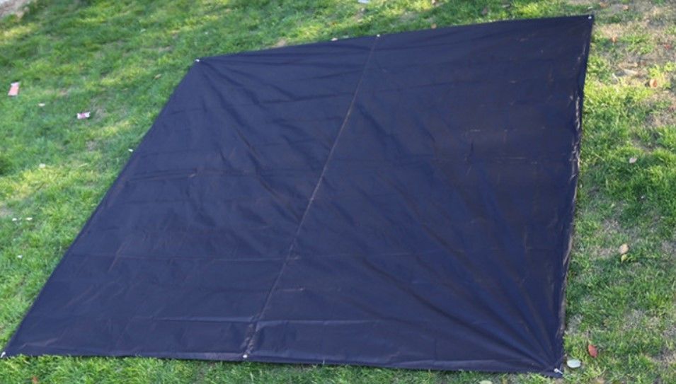 Lightweight Camping Picnic Blanket Solid Color 210D Oxford Material Made