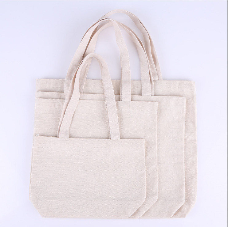 100 Cotton Tote Bags High Durability For School Students Book Carrying