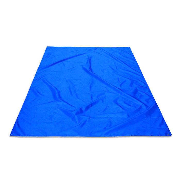 Portable Sand Proof Beach Mat With Holes 210D Oxford Cloth Material Made