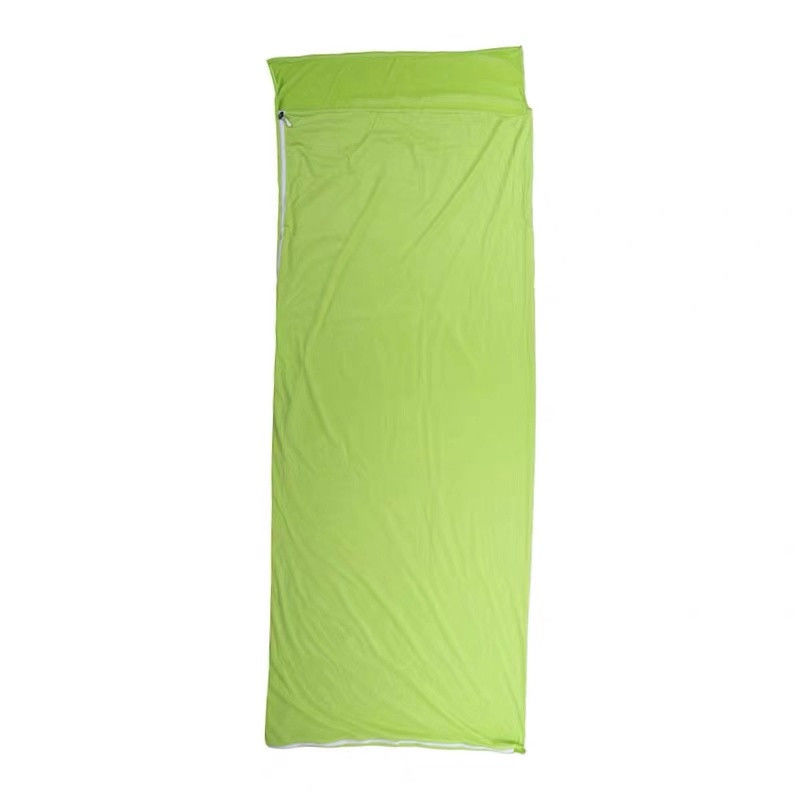 Customized Ultra Light Sleeping Bag Liner Fleece Fibre Martial Made