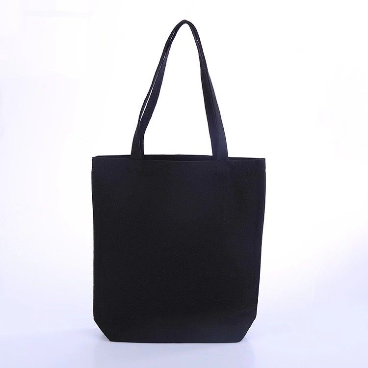 2020 New Eco Reusable Zipper Custom Cotton Canvas Tote Shopping Bags