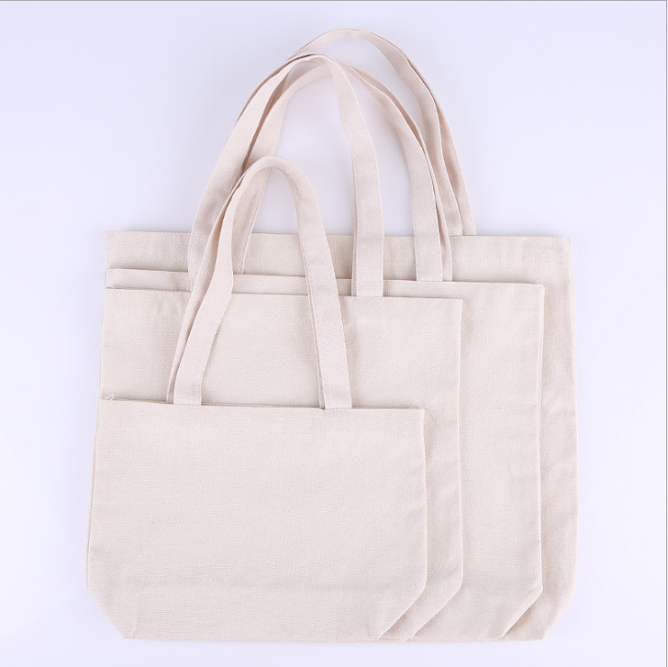 100 Cotton Tote Bags High Durability For School Students Book Carrying