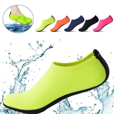 Customized Water Sport Beach Swimming Socks Thin Multi Prints Anti Slip Fitness Yoga Dance Swim Surf Diving Underwater Shoes
