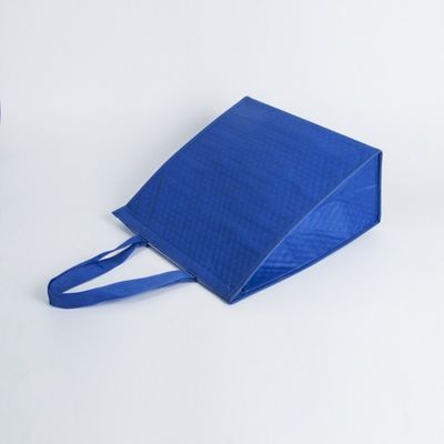 Fashion portable recyclable pp non woven cooler bag  travelling insulated food delivery  tote reusable  thermal lunch bag