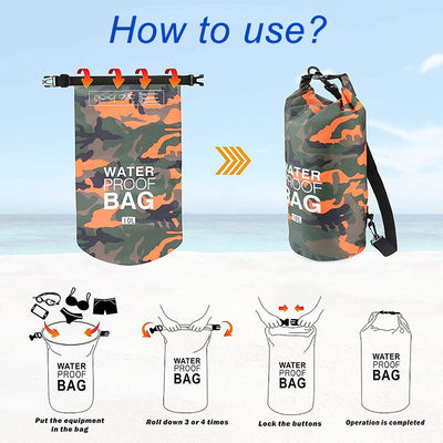 China factory cross-border wholesale outdoor waterproof bag diving bag PVC waterproof bag large capacity good storage
