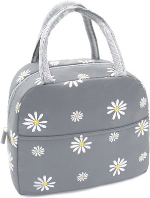Cooler Cute Insulated Tote Lunch Bags Keep Food Fresh For Travel School Picnic