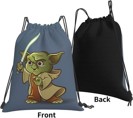 Lightweight waterproof durable soft drawstring backpack bags for men women