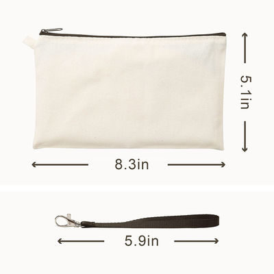 Canvas Stationery Pen Bag Reusable Students Stationery Storage