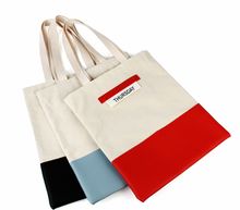 Sustainable Shopping Eco Canvas Bags with 1 Pocket and Handles