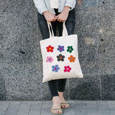 Wipe Clean Zipper Eco Canvas Bags With Cotton Linen