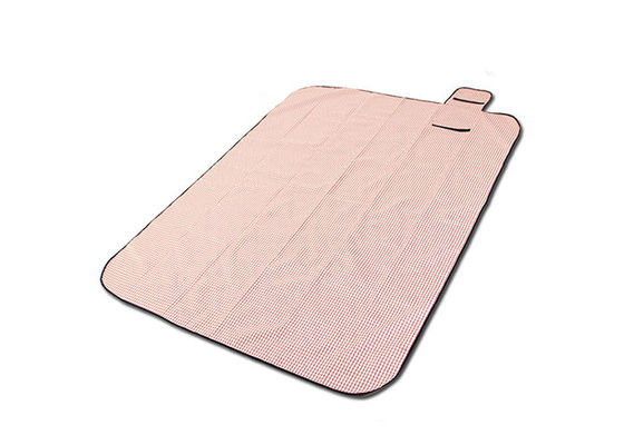 Large Family Outdoor Picnic Accessories Portable Folding Pink Picnic Blanket