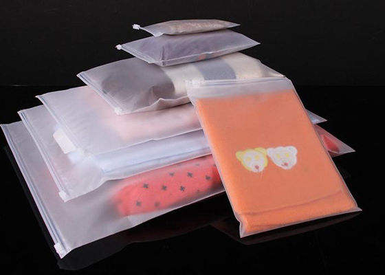 T Shirt Garment Plastic Packaging Bags , Clear Plastic Bags With Custom Service