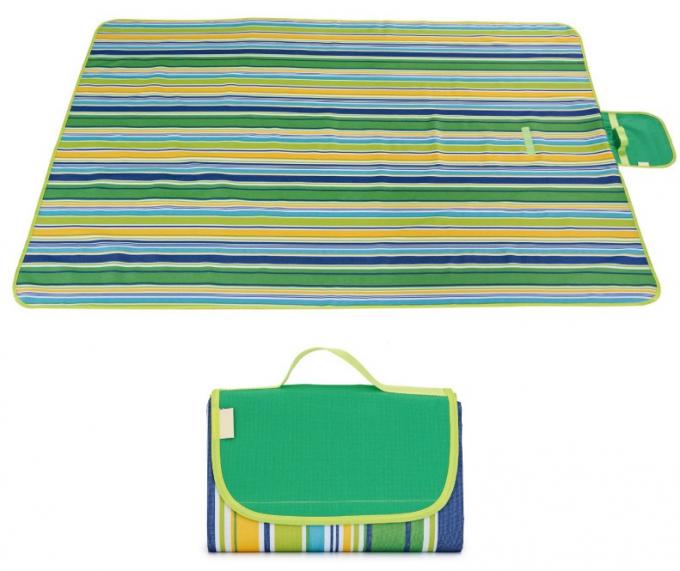 Heavy Duty 600D Oxford Waterproof Picnic Blanket For Family Outdoor Parties