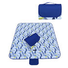Waterproof Foldable Picnic Mat , 600D Oxford Cloth Fold Up Picnic Blanket