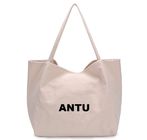 Custom Printed Reusable Shopping Bags , 100% Cotton Canvas Tote Bags