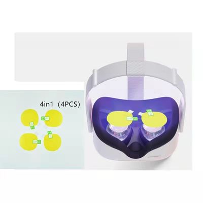 2021 new 4in1(4pcs) TPU VR Screen Protective Film Camera Lens Film   for Oculus Quest 2 VR  Helmet Anti Scratch Lens Protector