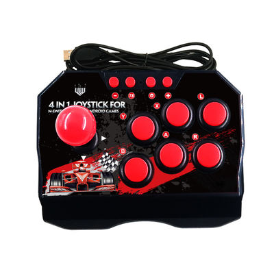 Wholesale Price 4-in-1 Retro Arcade Station USB Wired Rocker Fighting Stick Game Joystick Controller For Android TV Games