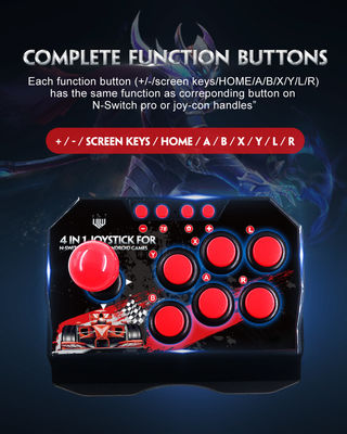 Wholesale Price 4-in-1 Retro Arcade Station USB Wired Rocker Fighting Stick Game Joystick Controller For Android TV Games