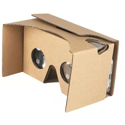 factory price Easy Setup Cardboard Headset 3D Virtual Reality VR Glasses  for google cardboard vr 2.0  Video &amp; Game