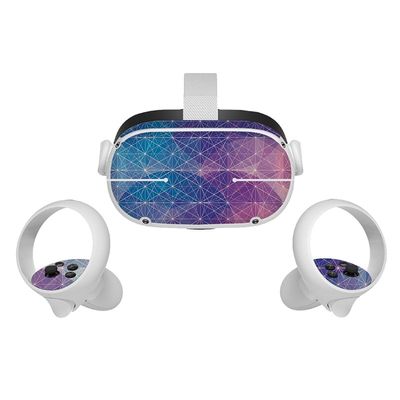 2021 new  for  oculus quest 2   sticker handle protective film Protective Skin Decals PVC Removable for  VR all-in-one glasses