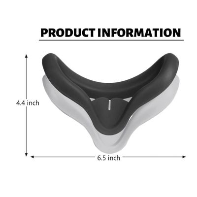 Wholesale Silicone Cover Durable Comfortable Blindfold for Oculus Quest 2 silicone Silicone cover and eye mask VR accessories