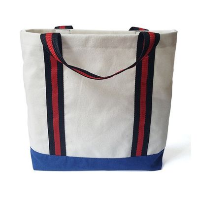 Manufacturer High Capacity Canvas Shoulder Bags Woman Shopping Bags Cotton Shopping Beach Bag
