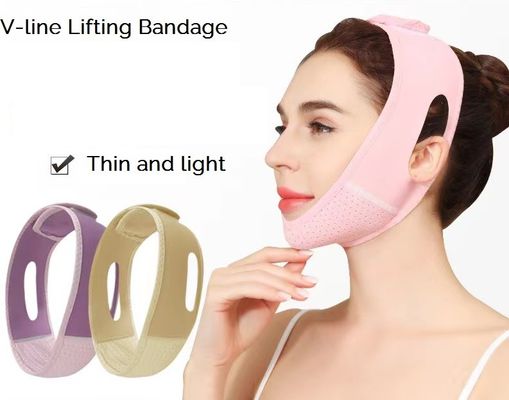 Adjustable Facial Cheek V Shape Lifting Bandage  reusable  Beauty V Shape faciem belt facial straps chin strap  for young look