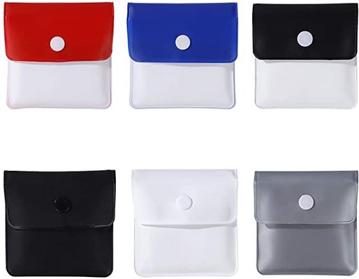 Compact Fireproof Portable Pocket Ashtray Ash Pouch 75*83mm