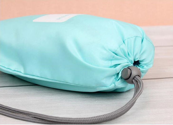 promotional eco friendly beauty waterproof fabric polyester drawstring bags Custom dust cover pocket for cloth gift