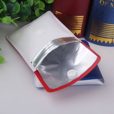 Small PVC Plastic Travel Portable Pocket Ashtray Silkscreen Printed
