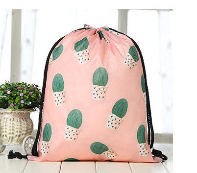Promotional  Cute Mini  Handbag Drawstring Bag folding   small  pouch reusable  pocket for  Shopping Gift shoes