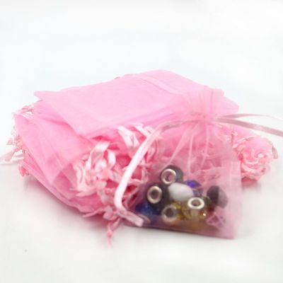 factory price beautiful cheap gift organza  drawstring bag  gift pouch Jeweller  bag