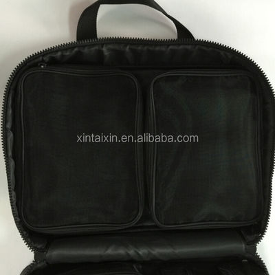 Factory direct laptop briefcase laptop bag travel makeup bag with handle and shoulder strap