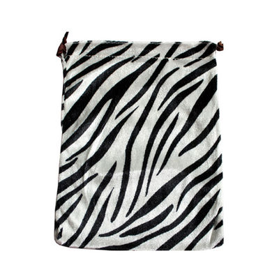 Factory  price small reusable velvet  drawstring bag  jewelry suede pocket  gift pouch  leopard bag with customize logo and size