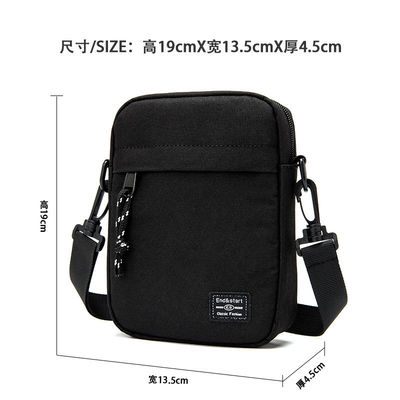 Manufacturers of cross-border production wholesale men's one-shoulder crossbody bag, waterproof storage