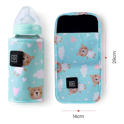 USB Milk Water Bottle Warmer Travel Stroller Insulated Baby Nursing Bottle Heater