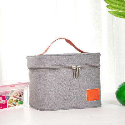Customized Various Shape Portable Lunch Bag Food Thermal Box Durable Waterproof Office Cooler Lunchbox With Shoulder Strap