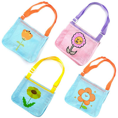 Children Sand Away Portable Cute  Mesh Bag Kids Toys Storage Bags Swimming Large Beach Bag
