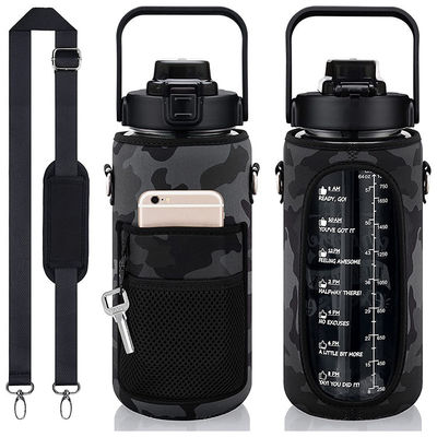 Sports Water Bottle Case Cover Insulated Bag Bottle Cooler Sleeve Portable Camping
