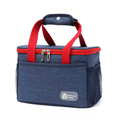 Multi Size Camping Insulated Tote Lunch Bag Box With Shoulder Strap Waterproof Oxford Cloth