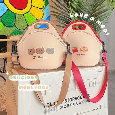 Cartoon Stroller Pattern Medium Shoulder Mommy Maternity Bag Waterproof Mother Bag