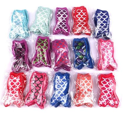 Customize Popsicle Bags Freezer Ice Pop Sleeves Neoprene Anti freezing Ice Pop Holders Fish Pattern Keep Cooler