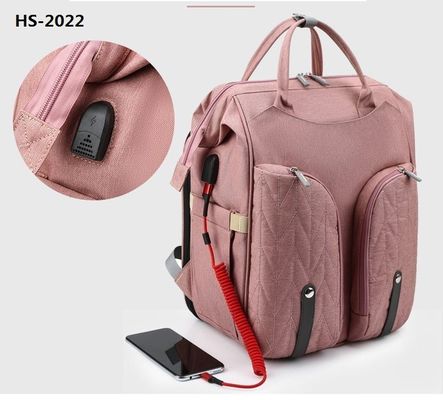 Outdoor Activity Nursing Mother Travel Bag With USB OEM ODM