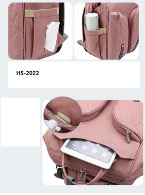 Outdoor Activity Nursing Mother Travel Bag With USB OEM ODM