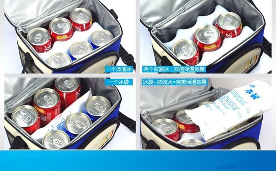 OEM Food Delivery Insulated Tote Lunch Bag Travel Cooler Bag 600d Heat Preservation